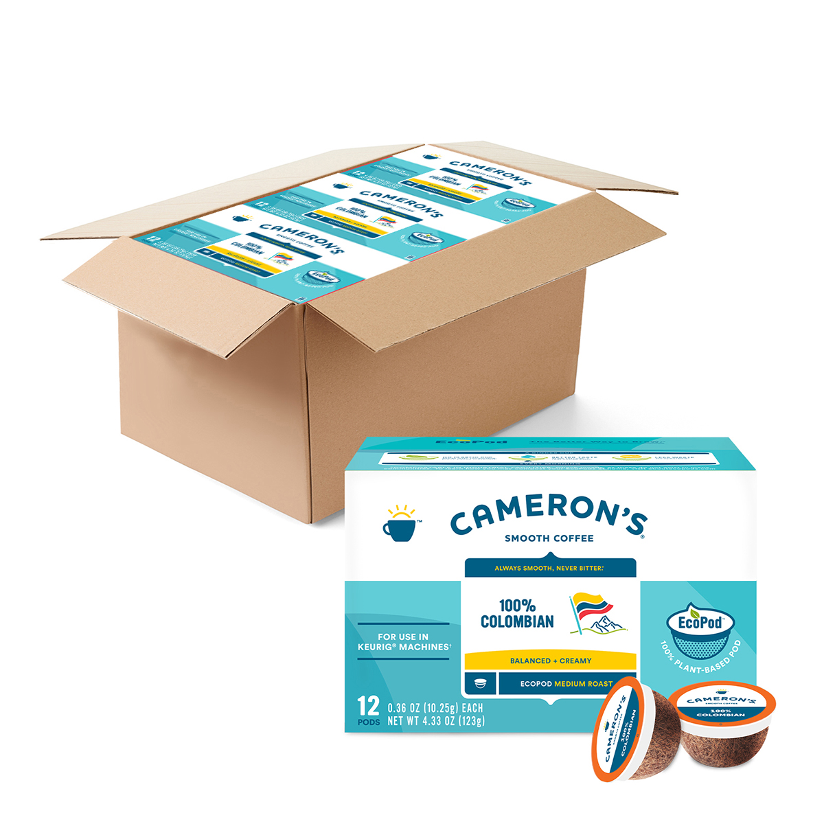 cameron's coffee single serve pods